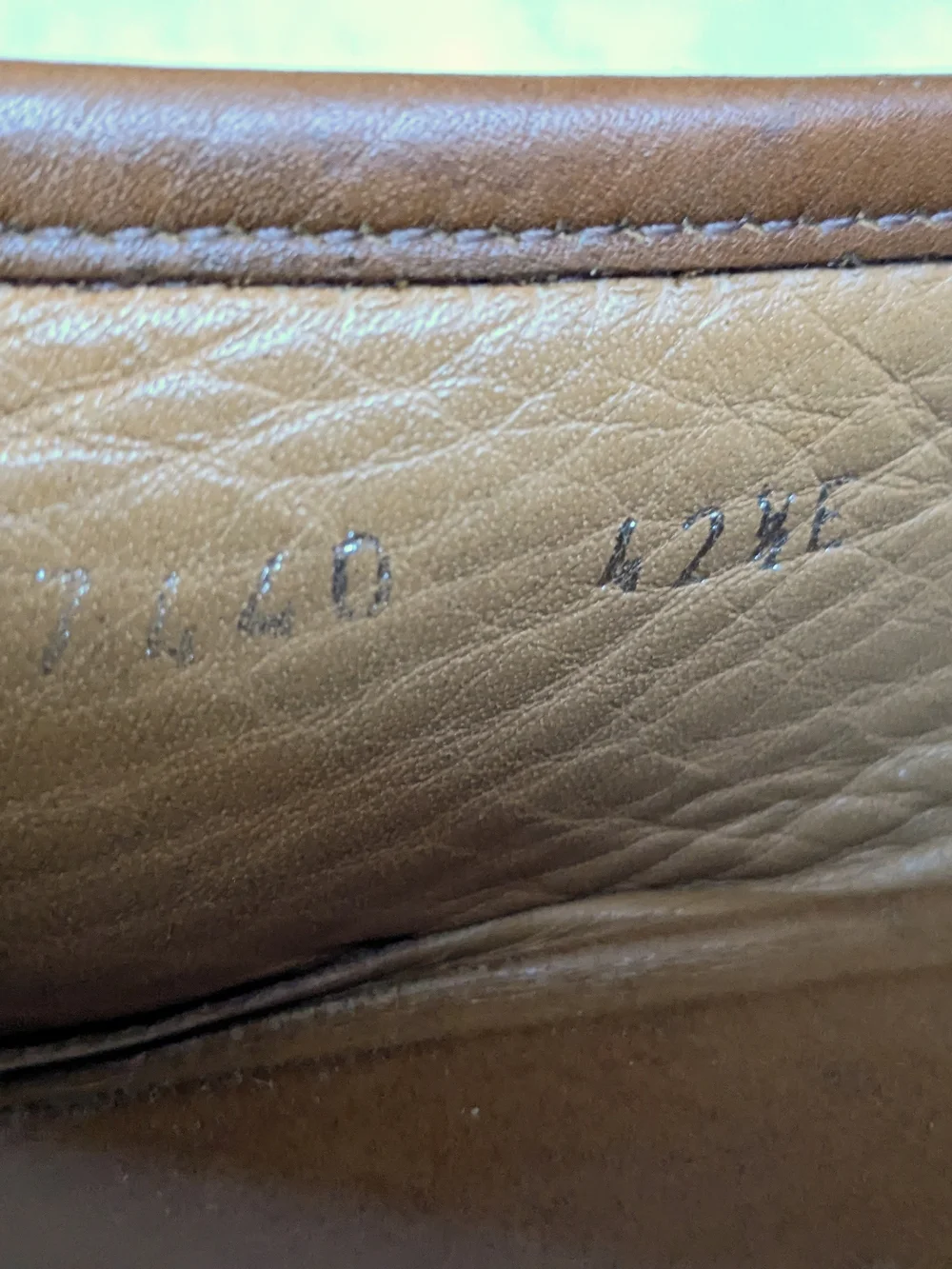 Gucci Men’s Brown Leather Horsebit Loafers US 9 Slip Ons